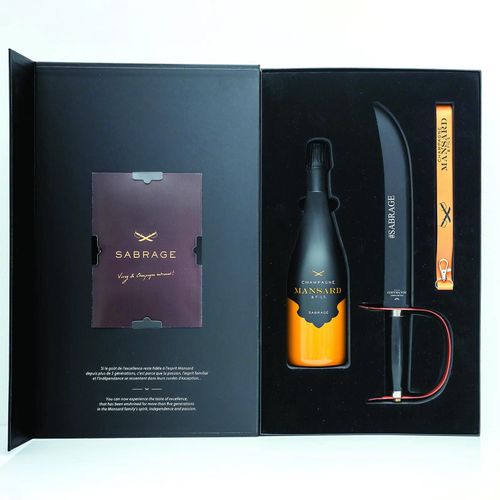Coffret Sabrage Du Champagne Livré À Domicile - Smartbox - Coffret Cadeau Gastronomie
