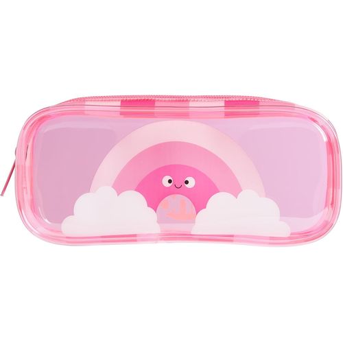 KAL-Trousse Noire Transparente En Pvc | Trousse De Voyage Et De Maquillage