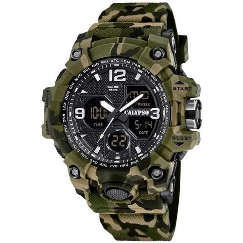 Montre - Plastique Vert - Calypso - K5855/3
