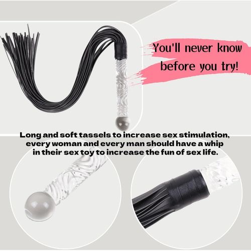 Fouet En Cuir Gode Poignée Fouet Sexy Érotique Cravache Fessée Fétiche Accessoires De Bondage Durables Sex Toys Sm Jeu De Rôle Jouets Sexuels Pour Couples