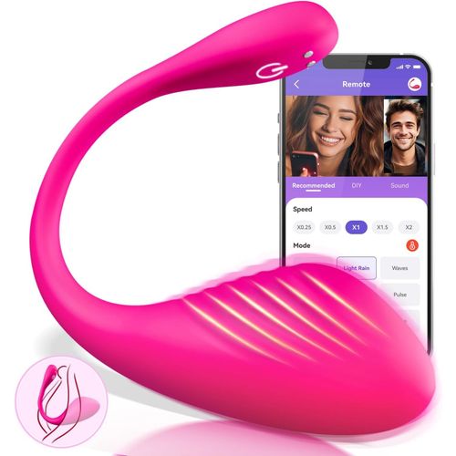 Kalanka-Vibromasseurs Sex Toy¿S Femme Avec App, Vibromasseur, Femme Clitoridien Puissant Sex Toys Avec 9 Vibrations, Gode Vibro-Masseur Sextoy Dildo Oeuf Vibrant À Distance Sex Toy¿S Couple Perles An