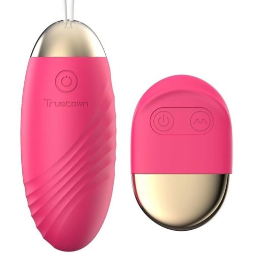 Vibrateur Bullet ?uf Vibrant Vaginal Télécommande Pour La Stimulation Du Point G E Silicone Souple De Qualité Supérieure 10 Modes De Vibration Jouets Sexuels Adultes Rechargeables Pour Femmes