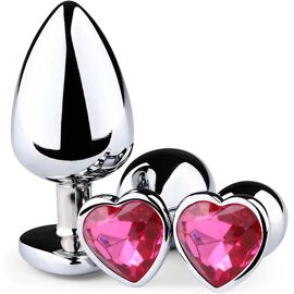 Gode Plug Anal/vaginal Chapelet En TPE - Pierre Rouge, Réaliste, Hypoallergénique - Neuf