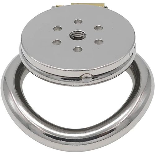 Plat Cage De Chasteté Métal Homme Jouet Sexuelle Adulte Couple Bdsm Chastete¿E Pour Pénis Men Sex Toy¿S,Chastity Cage Pour Punition D'esclave Sextoyse Couple Plaisir (M)