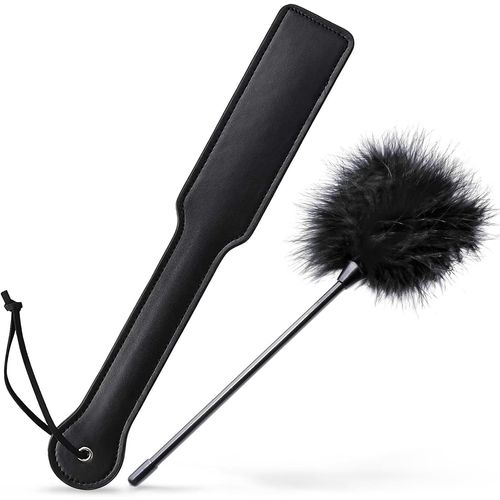 Kalanka-Raquette En Cuir Adulte, Bdsm Set Couples - Fouet Et Cravache Pour Adultes, Kits De Bondage, Cravache D'équitation, Accessoires De Bondage Durables, Faux Pu Cuir