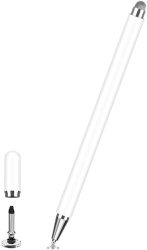 Stylus Pen for Samsung Galaxy Tab A9+, A8, A7, A7 Lite, High Sensitivity and Precision for Apple iPad, Fire HD, Microsoft Surface and All Touch Devices (White)