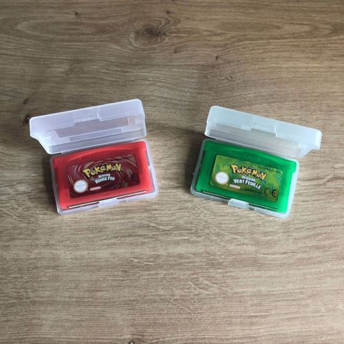 Pokémon Rouge Feu Et Vert Feuille Gba