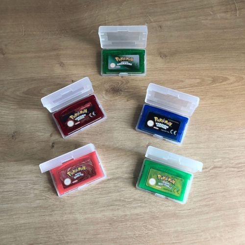 Pokémon Rubis, Saphir, Émeraude, Rouge Feu Et Vert Feuille Gba