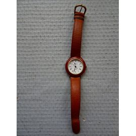 Cdc Montre Femme À Quartz Cadran Bois