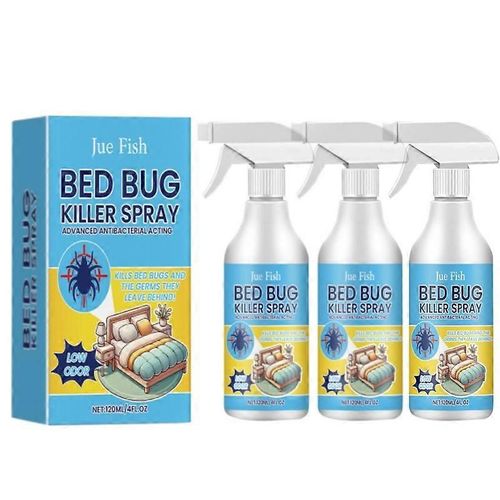 A 3 Sprays Anti-Punaises De Lit Pour La Maison, Pour Draps, Canapes, Prevention Des Puces Et Des Piqures De Punaises De Lit(3 Bouteilles )