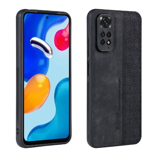 Coque 3d Embossée Pour Xiaomi Redmi Note 11s/Note 11, Noir