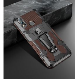 Coque De Protection Shockproof Pour Xiaomi Redmi Note 7, Café