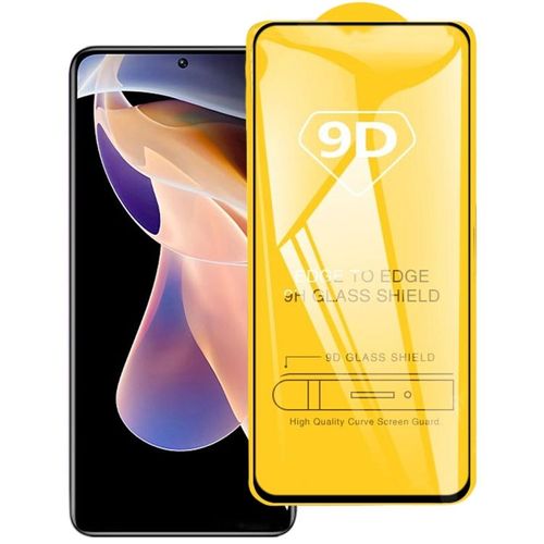 Verre Trempé 9d Full Glue Pour Xiaomi Redmi Note 11 Pro / 11 Pro+ / 11e Pro / Poco F4 / Poco X4 Pro,