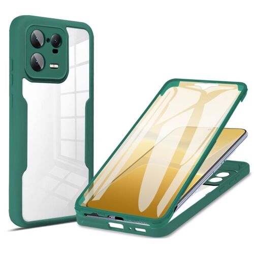 Coque 360° En Acrylique Et Tpu Pour Xiaomi 13 Pro, Vert