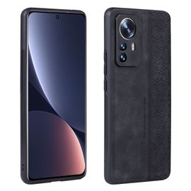 Coque En Relief 3d Azns Pour Xiaomi 12 / 12s / 12x, Noir