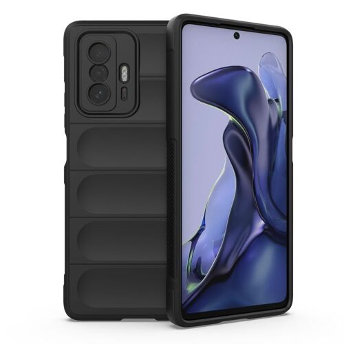Coque Tpu + Flanelle Pour Xiaomi 11t, Noir