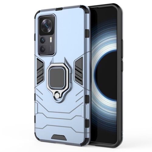 Coque Magnétique En Pc + Tpu Pour Xiaomi Redmi K50 Ultra / Xiaomi 12t, Bleu Marine