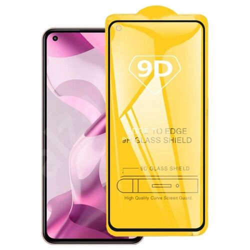 Verre Trempé 9d Full Glue Pour Xiaomi Mi 11 Lite 5g Ne / Mi 11 Lite 5g,