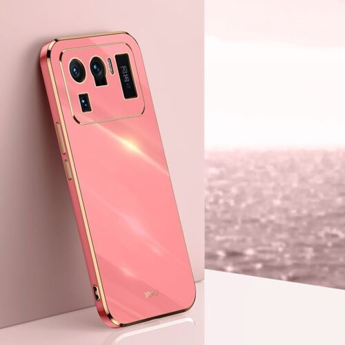 Coque Tpu Électroplate 6d Pour Xiaomi Mi 11 Ultra Xinli, Aubépine Rouge