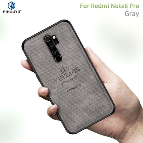 Coque De Protection Étanche Et Antichoc Pour Xiaomi Redmi Note 8 Pro - Série Zun Pinwuyo, Gris