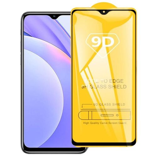 Verre Trempé 9d Full Glue Pour Xiaomi Redmi Note 9 4g,