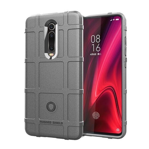 Coque Silicone Antichoc Pour Xiaomi Mi 9t, Mi 9t Pro, Redmi K20 Et K20 Pro, Gris