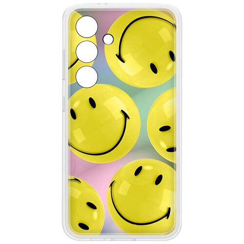 Coque Flipsuit pour Samsung S24 Plus Personnalisable Yellow Smile Samsung Jaune
