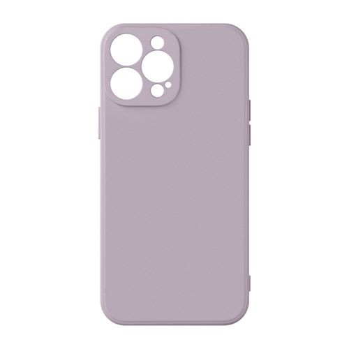 Coque iPhone 13 Pro Silicone Semi-Rigide avec Finition Soft Touch violet