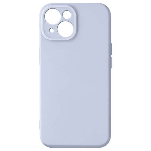 Coque Pour Iphone 15 Plus Caméra Protégée Soft Touch Série Sweet Violet Lavande
