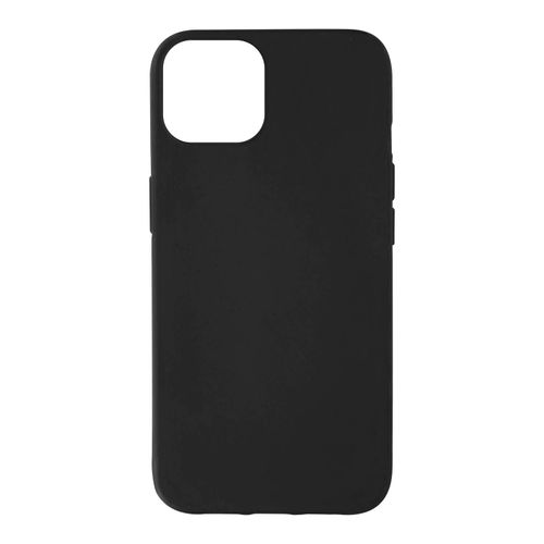 Coque iPhone 13 Résistante Silicone Gel Flexible Fine Légère Noir