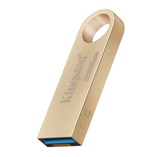 Clé USB 256 Go DataTraveler USB 3.2 kingston Dorée