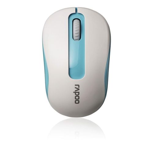 Rapoo Souris optique sans fil "M10 Plus" 2.4GHz, Bleu