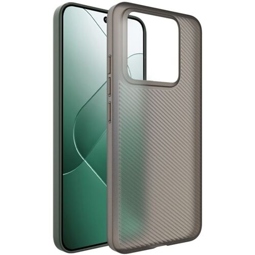 Coque Ultra Fine Texturée Pour Xiaomi 14 5g, Noir Transparent