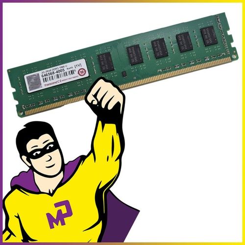 2GB RAM DDR3 Transcend TS256MLK64V1U PC3-8500 1066 Mhz DIMM CL7 1.5V 2Rx8 PC