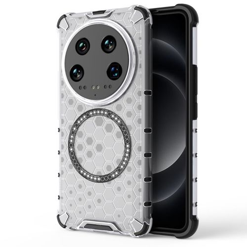 Coque Antichoc Magnétique En Miel Pour Xiaomi 14 Ultra, Blanc