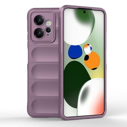 Coque Tpu + Flanelle Pour Xiaomi Redmi Note 12 4g, Violet