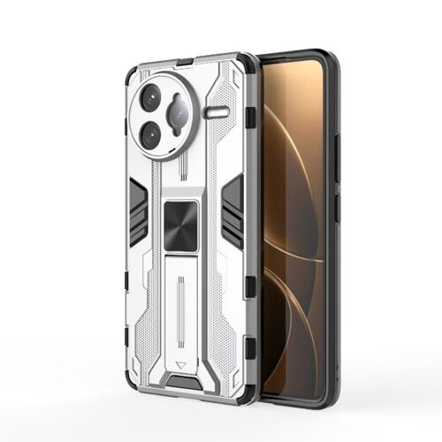 Coque De Téléphone Pc + Tpu Pour Redmi K80 Pro Supersonic, Blanc