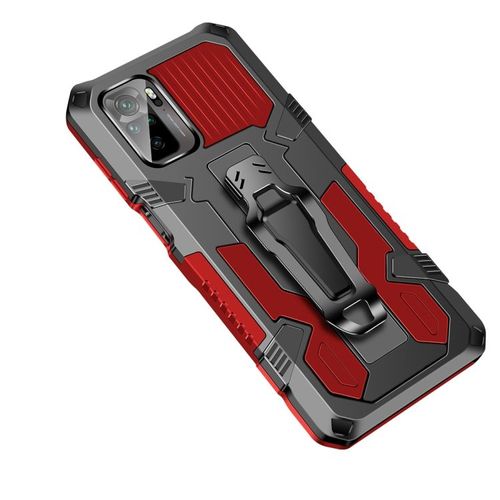 Coque De Protection Armor Warrior Pour Xiaomi Redmi Note 10 / 10s, Rouge