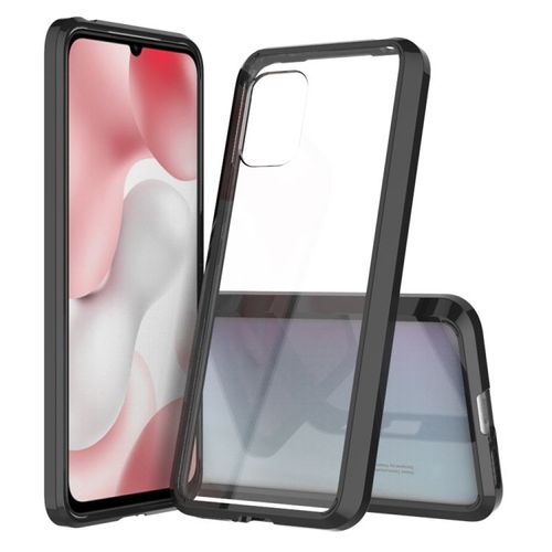 Coque De Protection Tpu + Acrylique Pour Xiaomi Mi 10 Lite 5g, Noir