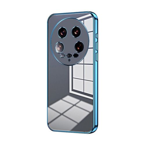 Coque Transparente Pour Xiaomi 14 Ultra, Bleu