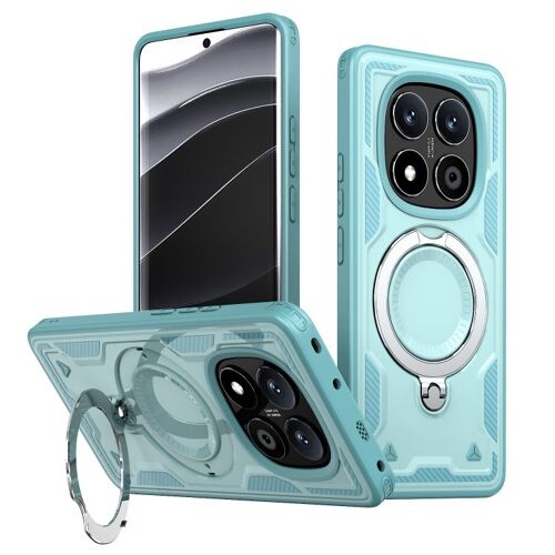 Coque Armor Tpu Magsafe Pour Redmi Note 14 Pro 5g, Bleu Clair