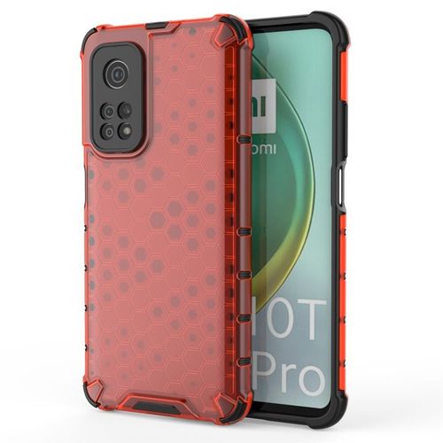 Coque Shockproof Honeycomb Pc + Tpu Pour Xiaomi Mi 10t/10t Pro/Redmi K30s, Rouge
