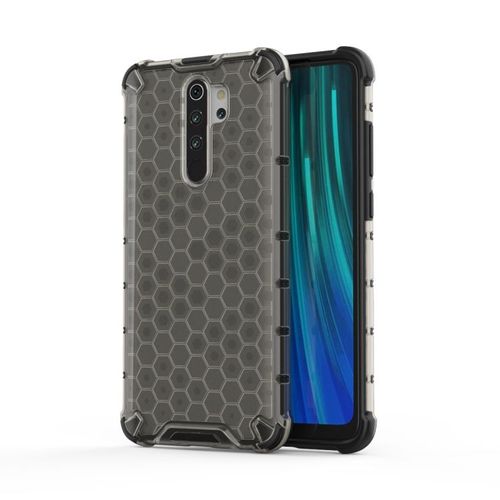 Coque Shockproof Honeycomb Pc + Tpu Pour Xiaomi Redmi Note 8 Pro, Gris