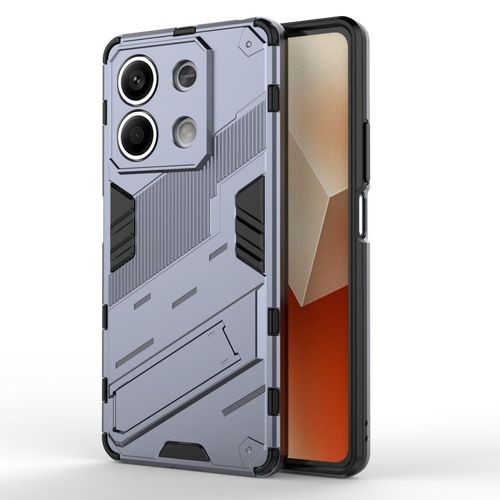 Coque Punk Armor 2 En 1 Pour Xiaomi Redmi Note 13 5g, Gris