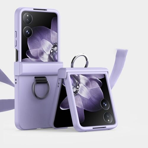 Coque Ultra-Fine pour Xiaomi Mix Flip avec Charnière, Violet