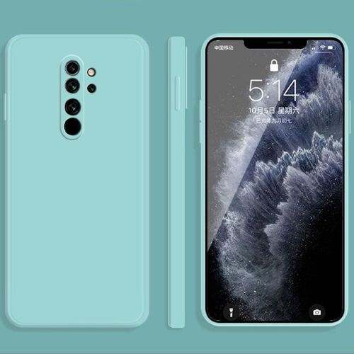 Coque De Protection En Silicone Imitation Liquide Pour Xiaomi Redmi Note 8 Pro, Bleu Ciel