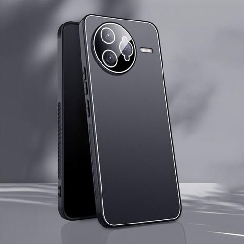 Coque En Aluminium Métallique Antichoc Pour Redmi K80 Pro, Noir