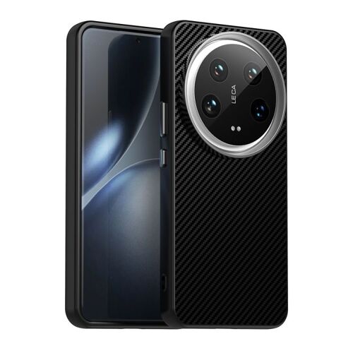 Coque en Fibre de Carbone pour Xiaomi 14 Ultra, Noir