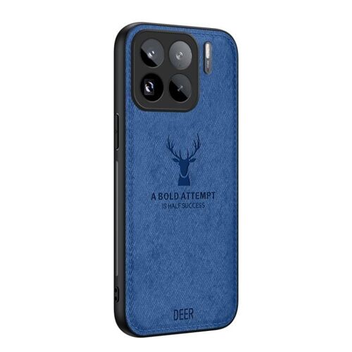 Coque Intégrale En Tissu Pour Xiaomi 15s Pro, Bleu