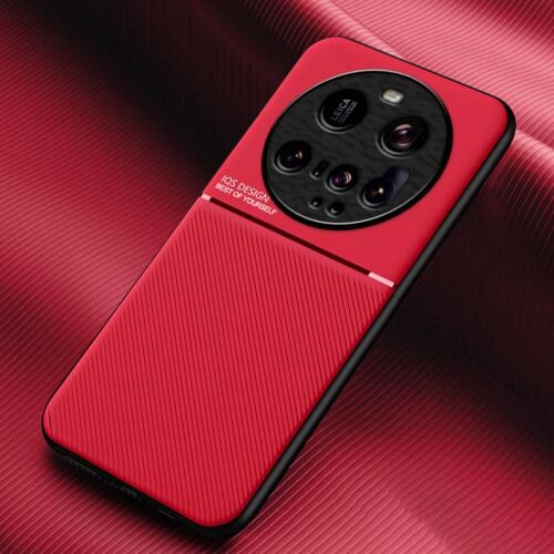 Coque Hybride Pc Tpu Magnétique Pour Xiaomi 15 Ultra, Rouge